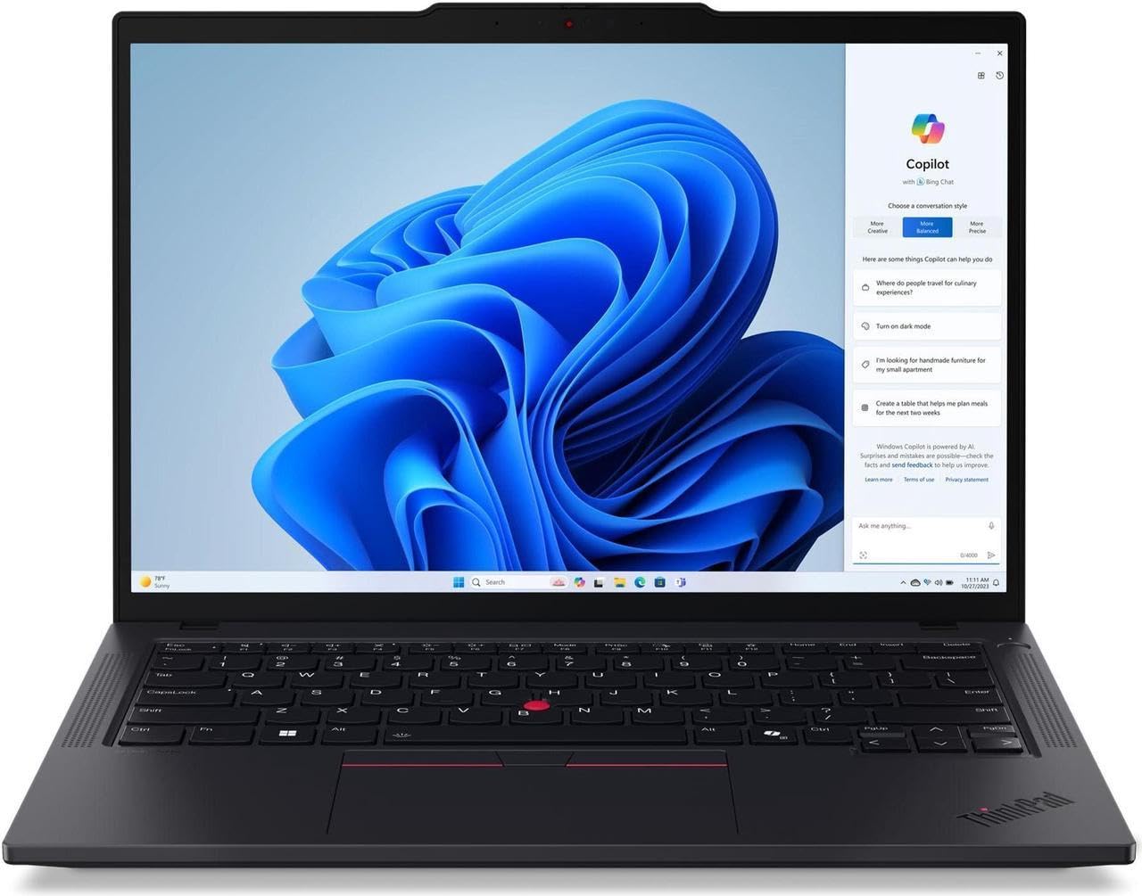 Amazon.com: Lenovo ThinkPad T14 Gen 5 Intel Core Ultra 7 165U, 14